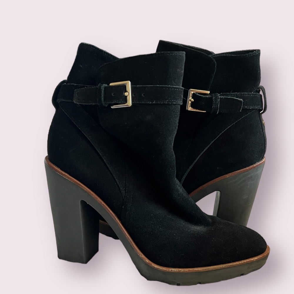 Kate Spade Buckle Suede Booties - Size 8 - Great Condition
